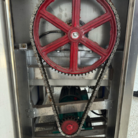 Machine à farcir les boulettes de viande 100KG mélange de saucisses géantes Chorizo 100L mélangeur de viande industriel haché