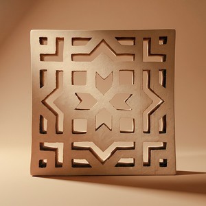 Pannello Decorativo in Terracotta Alcazar 12x12 Pollici per Uso Interno ed Esterno - Product Image 1
