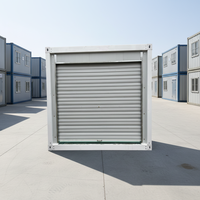 Maison préfabriquée en conteneur pour garage, bureau de chantier, camp de travailleurs et toilettes