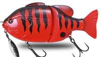Leurre de pêche multi-articulé imprimé en 3D, 140 mm, 75 g, 2 segments, leurre coulant, leurre nageur, leurre artificiel