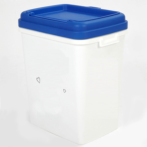 40L /<strong>15KG</strong> Eco-Friendly Airtight Portable Pet <strong>Food</strong> Storage <strong>Container</strong> Flip Top Plastic for <strong>Dogs</strong> Cats Animal Dry <strong>Food</strong> Dispenser Bin - Product Image 4