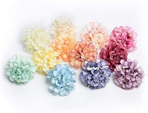 Wholesale Graduation 17cm 54-Petal Modern <b>Artificial</b> Silk <b>Hydrangea</b> Flower Heads Full-Bloom Without Flower Stems Fast Delivery - Product Image 4