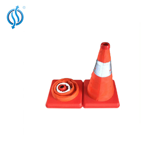 45cm Flashing Led <strong>Light</strong> <strong>Folding</strong> Road Construction Safety Warning <strong>Traffic</strong> Cone