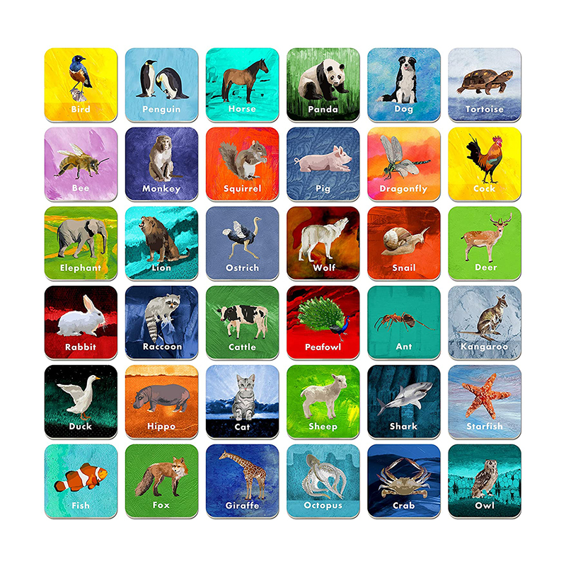 Custom Printing Kids Playing Cards Packaging Game Children Card with Box Flash Memory Card