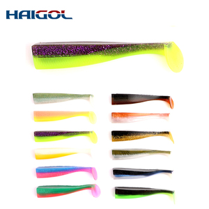 Couleur et emballage personnalisés Leurre d'alose à queue de pagaie, gabarit pré-rigé de 5 pouces, <span class=keywords><strong>leurres</strong></span> <span class=keywords><strong>souples</strong></span> en caoutchouc pour la pêche au bar - Product Image 5