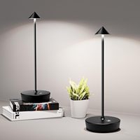 TSINYE-Lampe LED de table sans fil, rechargeable, à piles, pour bureau, d'extérieur, étanche, portable, tactile, à intensité variable