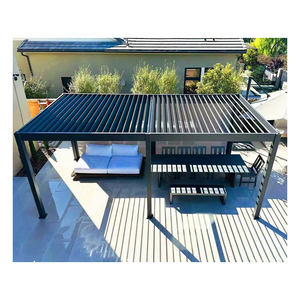 Pergola Bioclimatica Pergola Gazebo in Alluminio Archi da Giardino per Esterni Pergola in allumano - Product Image 6