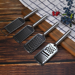 Thiết Kế Mới Thép Không Gỉ Của Nhãn Hiệu Đa Mục Đích Máy Xay Hộ Gia Đình Dài Shred Gừng Vắt Lớn/Nhỏ Lỗ Kim Loại Bền - Product Image 3