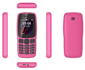Teléfono con teclado Dual SIM GSM 2-Sim de alta calidad para <span class=keywords><strong>NOKIA</strong></span> <span class=keywords><strong>106</strong></span>(2018) Pantalla a color de 1,8 pulgadas Sistema operativo Symbian - Product Image 3