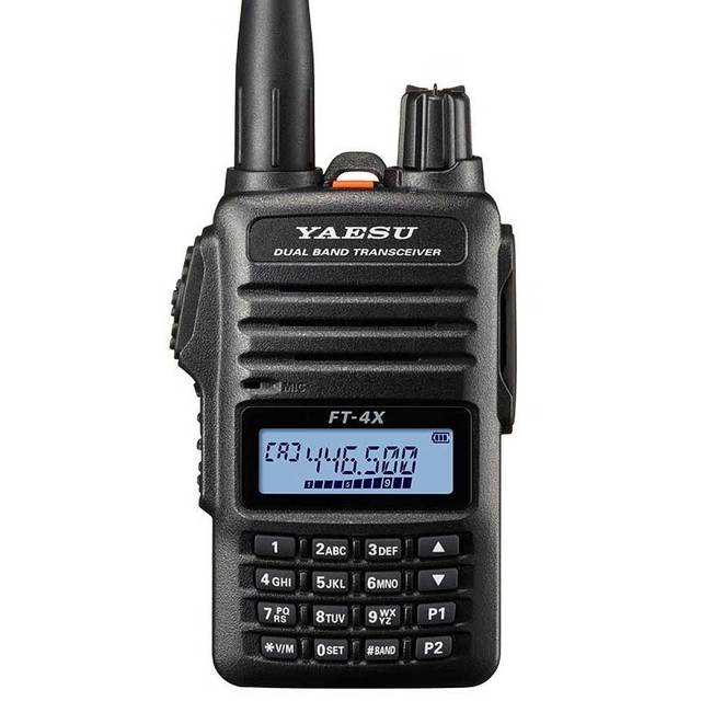 Portable Handheld Dual Band UHF VHF Two Way Radio YAESU FT-4XR Long Range Walkie Talkie Radio FT4XR