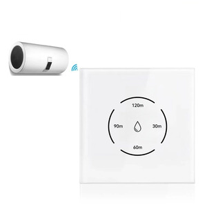Saklar Pemanas Air Tahan Air IP36 220V <span class=keywords><strong>3</strong></span> <span class=keywords><strong>Gang</strong></span> 20A/40A Panel Sentuh WiFi Pintar Satu Kutub dari Produsen Langsung China - Product Image 1