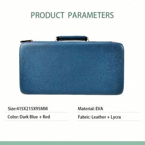 Estuche Rígido Portátil de EVA para Clarinete, Diseño Personalizado, con Características Impermeables y Resistentes a Impactos, Cierre de Cremallera, Opciones de Color Personalizadas - Product Image 4