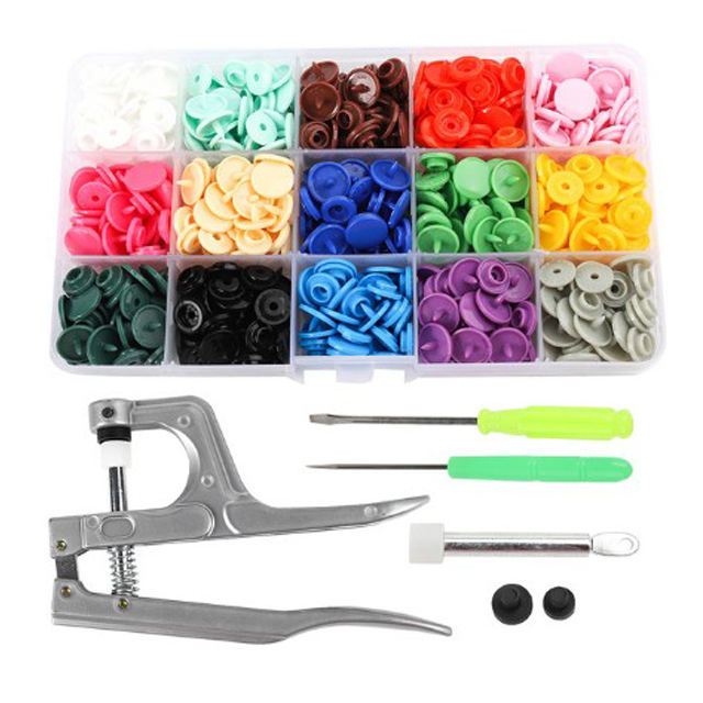 15 couleur bouton + 1 pince