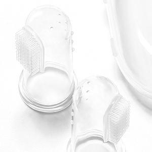 Per uso alimentare in Silicone spazzolino da denti per bambini e bambini leggeri e sicuri per la dentizione massaggiatore per dito del bambino - Product Image 3
