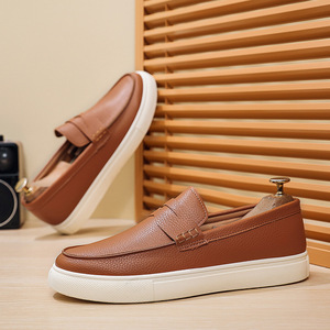 <span class=keywords><strong>Zapatos</strong></span> Planos Casuales <span class=keywords><strong>para</strong></span> <span class=keywords><strong>Hombre</strong></span>, Talla Grande, Nuevo Estilo <span class=keywords><strong>para</strong></span> Todas las Temporadas, Antideslizantes y Resistentes al Desgaste, con Suela Gruesa - Product Image 4