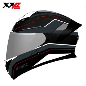 Casques XXP ICONIC SQUALL NEXOM, casque modulaire à visière relevable, fabrication directe d'usine, design simple, visière transparente, certifié CE/ABS, homologué DOT/ECE/CCC - Product Image 2