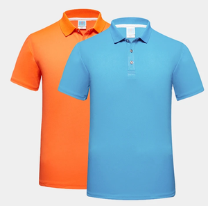 Men's Blue Cotton Shirt Short Sleeve Solid Color Breathable Oxford Fabric Casual Wear - Product Image 4