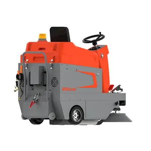 Produttore industriale spazzatrice per pavimenti a doppia spazzola auto giro per una piccola spazzatrice elettrica elettrica