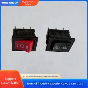 สวิตช์โยกแบบ 3 ทาง RS46 KCD4-203 ON-OFF-ON DPDT 250V 16A 6P สำหรับยานยนต์ - Product Image 6