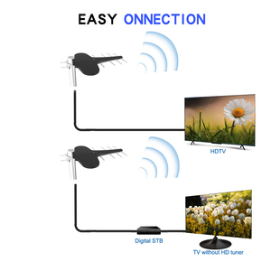 Antena de TV Digital VHF de Alta Definición para Canales Locales, Amplificador de Señal, Antena Exterior para Smart TV 4K 1080P, Venta Caliente, Fábrica Indonesia - Product Image 2