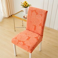 Housses de chaise extensibles en spandex pour salle à manger, salon, bureau, réception – Housse jacquard monobloc