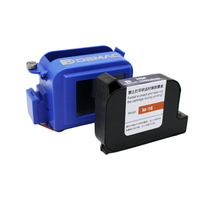 Imprimante TIJ portable électrique DEMAC J501, hauteur d'impression 12,7 mm, 600 DPI, 1,8 lignes réglables, portable, pour cartons en papier