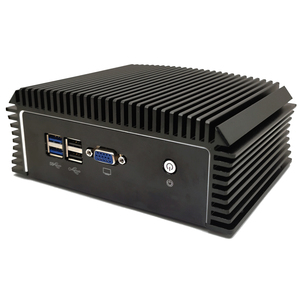 Промышленный мини-микро-ПК NUC компьютер 2980U 4-го поколения I350-AM2 гигабитный волоконный горизонтальный блок питания компьютерные корпуса башни - Product Image 4