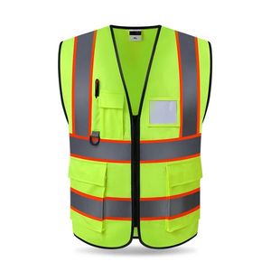 Gilet di sicurezza riflettenti personalizzati ad alta visibilità per operai edili e stradali, gilet di sicurezza riflettenti dedicati alla Coppa del Mondo - Product Image 1