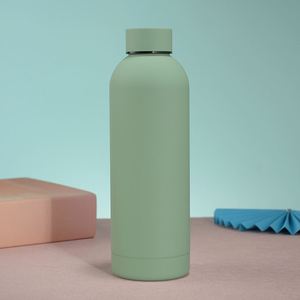 Small Mouth Rubber Coated Vacuum <b>Thermos</b> <b>Bottle</b> Stainless Steel American Style Sports Water <b>Bottle</b> With Strap - Product Image 4