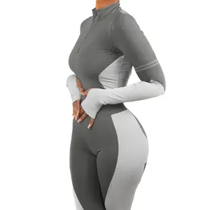 Personnalisé Femmes Fitness Unisexe Plain Fashion Tech, Survêtement Polaire Haute Qualité 2 Pièces Survêtements Ensembles pour Femmes/