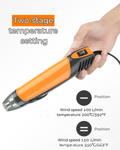<span class=keywords><strong>Pistola</strong></span> de Aire Caliente Eléctrica Industrial GrandLuxe para <span class=keywords><strong>Soldar</strong></span>, Encoger, Sellar con <span class=keywords><strong>Calor</strong></span>, <span class=keywords><strong>Soldar</strong></span> Plástico, Reparación Móvil, Protección contra Sobrecalentamiento - Product Image 3