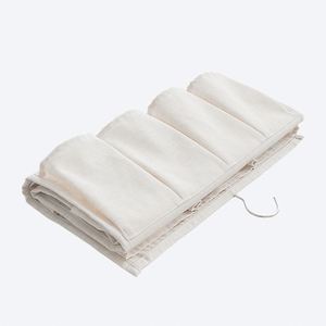 Hot Selling Hanging <b>Storage</b> Organizer Linen Cotton Double-sided Hanging <b>Storage</b> Organizer - Product Image 2