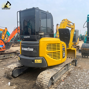 Le produit importé d'origine est en bon entretien Komatsu Pc55 Pelles d'occasion pour la transformation des terres agricoles - Product Image 2