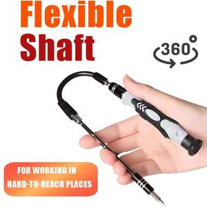 Juego de destornilladores 115 en 1 con puntas multiusos Torx magnéticas, kit de herramientas para reparación de teléfonos y computadoras. - Product Image 4