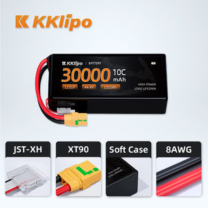 Batterie à semi-conducteurs 300Wh/Kg 30000Mah 22.2V 44.4V 6S 12S pour drone, vente en gros DDP Émirats arabes unis Arabie Saoudite, batterie semi-conductrice 44.4V - Product Image 1