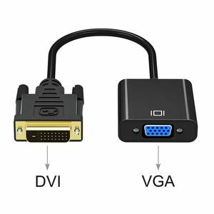 Syong <span class=keywords><strong>DVI</strong></span>-D อะแดปเตอร์ VGA 24 + 1เป็น VGA 1080P <span class=keywords><strong>DVI</strong></span> ตัวผู้ไปยัง VGA ตัวเมียตัว<span class=keywords><strong>แปลง</strong></span>ส่วนขยายของโปรเจ็คเตอร์ PVC สำหรับแล็ปท็อปจอภาพพีซีโทรทัศน์ - Product Image 2