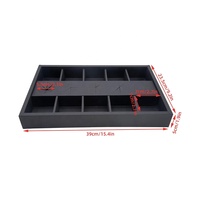 Plateau de service traiteur avec porte-sauce pour apéritifs, charcuterie, collations, desserts à emporter, pâtisseries, boîte de traiteur avec couvercle