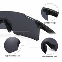Lunettes de soleil Knockaround, lunettes de sport pour hommes, lunettes de soleil, lunettes de cyclisme, lunettes de conduite, lunettes d'extérieur