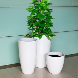 Pot de fleurs en bambou Turtle Back, oiseau de <span class=keywords><strong>paradis</strong></span>, arbre joyeux, salon, grand pot, luxe léger, haute sensibilité, résine épaissie, durable - Product Image 4