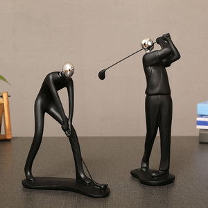 Gemi hazır reçine çoklu spor dekor spor oyuncu soyut heykelcik atlet heykeli tahsil heykel - Product Image 2