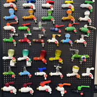 Robinet en plastique KT-801, robinet de cuisine en plastique, robinet d'arrêt en plastique, idéal pour les pays d'Asie de l'Est et l'Afrique