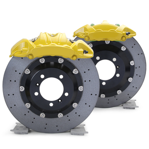 Kit de frein à disque avant 10 pistons 420 mm GT3 pour Audi RS6 E-tron GT <span class=keywords><strong>RS7</strong></span> RS8 <span class=keywords><strong>Golf</strong></span> R Mk7, kit de frein surdimensionné pour X5/X6/X7 A3/A4/A6 - Product Image 3