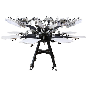 High Adjustment 8 Color Serigraphie Screen Printing Press - Product Image 4