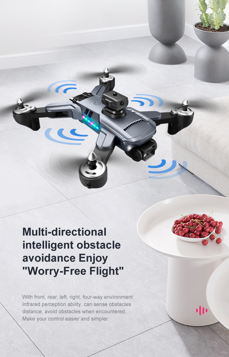 K7 Drone, intelligent obstacle avoidance enjoy "worry-free flight" with