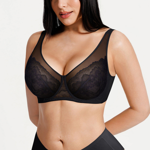 <span class=keywords><strong>Reggiseni</strong></span> minimizzatori in rete Hexin all'ingrosso, copertura completa, taglie forti, push-up, per seni abbondanti, senza imbottitura, <span class=keywords><strong>con</strong></span> <span class=keywords><strong>ferretto</strong></span>, da donna - Product Image 1