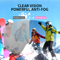 Gafas de Esquí Magnéticas Dilupu con Revestimiento Óptico REVO, Antivaho, Lentes de Cambio Rápido, Diseño OTG, de Fábrica
