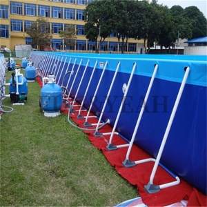 Parque acuático grande al aire libre, marco de juegos para niños, piscina a la venta, Metal extraíble, precio de fábrica, alta calidad, personalizado - Product Image 2