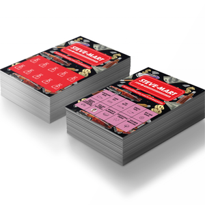 ZhongDao Business Voucher Scratch Card Double Sided Offset Printed Custom Logo Eco-friendly Durable Custom Color Size