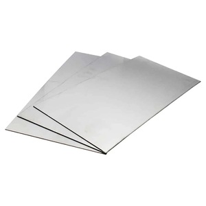 Lembaran Baja Tahan Karat Cold Rolled Hot Rolled <span class=keywords><strong>304</strong></span> 316 430 409L 410s untuk Penggunaan Industri - Product Image 1