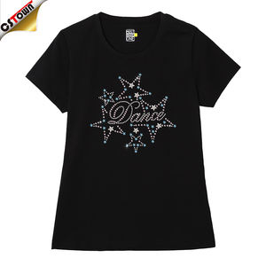 Danse en gros avec des étoiles fer sur des motifs de transfert de strass - Product Image 4